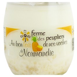2 YAOURTS À L'ANANAS
