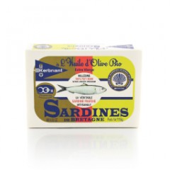 SARDINES À L'HUILE D'OLIVE 