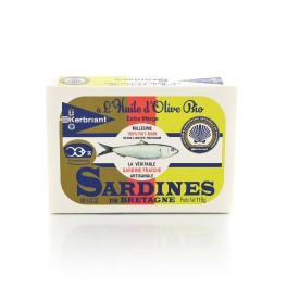 SARDINES À L'HUILE D'OLIVE 