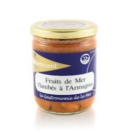 FRUITS DE MER À L'ARMAGNAC 
