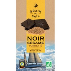 CHOCOLAT NOIR SÉSAME TORRÉFIÉ 