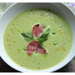 VELOUTÉ PETITS POIS LARD 