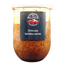 SAUCISSES LENTILLES 2 / 3 PARTS 