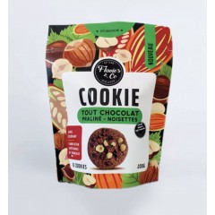 COOKIE CHOCOLAT COEUR CHOCOLAT 
